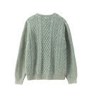 Dark Seas Big Sur Sweater Storm gebreide trui in donkergrijs/blauw met subtiele branding