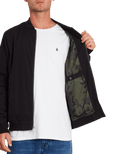 Volcom BURNWARD JACKET BLACK COMBO