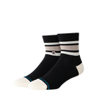 Stance Boyd Quarter Stringgrey – grijze quarter sokken met streeppatroon, medium cushioning en Stance-logo