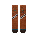 Stance Chewie Crew Brown – bruine Star Wars-sokken met Chewbacca-graphic en medium cushioning