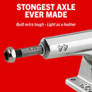 Ace AF1 Inverted Hollow Polished Silver skateboard trucks – lichtgewicht en sterk