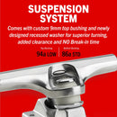 Ace AF1 Inverted Hollow Polished Silver skateboard trucks – lichtgewicht en sterk