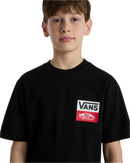 Vans Og Logo T-shirt Black Kids