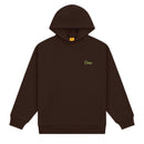 De Dime Classic Small Logo Hoodie DEEP BROWN shop je online bij Revert95.com of in de winkel