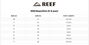 Reef Little Ahi Blue Tan Palm Kids