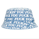 Bestel de Ripndip RIPNDIP Fuckin Fuck Bucket Hat Medium Wash veilig, gemakkelijk en snel bij Revert 95. Check onze website voor de gehele Ripndip collectie, of kom gezellig langs bij onze winkel in Haarlem.