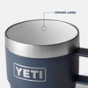 Yeti Espresso 6 Oz Mug (2 Pack) – set van twee dubbelwandige roestvrijstalen espressomokken met Duracoat™-coating en comfortabele handgreep