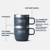 Yeti Espresso 6 Oz Mug (2 Pack) – set van twee dubbelwandige roestvrijstalen espressomokken met Duracoat™-coating en comfortabele handgreep
