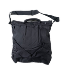 Rumble Helmet Bag Black V2 – zwarte helm tas van polyester met verstevigde bodem, handgrepen en ritsvak