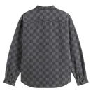 Vans Hastings Checkerboard Faded Black – zwarte hoodie in faded black met checkerboard-details op de mouwen en Vans-logo