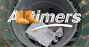 Alltimers Estate Embroidered Hoody Donker groen videoclip Revert95.com