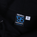 Revert 95 Checkerboard Box Logo Hoodie Black