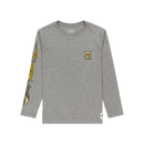 Element TRANSENDER LS YOUTH grey heather voorkant product