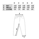 GX1000 Dimethyltryptamine Pants matentabel denim broek Revert95.com
