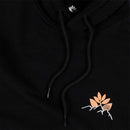 Magenta skateboards MOUNTAIN PLANT HOODIE zwart voorkant close-up sweater Revert95.com