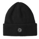 Polar Polar Double Fold Merino Beanie Black skate muts voorkant product