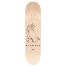 Ripndip Lord Nermal Board lime purple voorkant skateboard deck