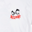 Welcome Victim of Time Basic T-shirt wit voorkant close-up