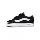 Vans Toddler Old Skool Velcro Black – peuterschoenen met klittenbandsluiting en klassieke Vans side stripe