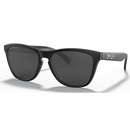 Oakley Frogskins Prizm Black gepolariseerd zonnebril zijkant Revert95.com