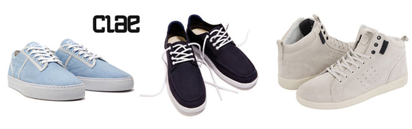 Clae shoes.