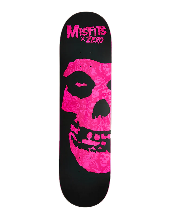 Zero Misfits Fiend Skull Collage – skateboarddeck met Misfits Fiend Skull collage-graphic en 7-laags esdoorn