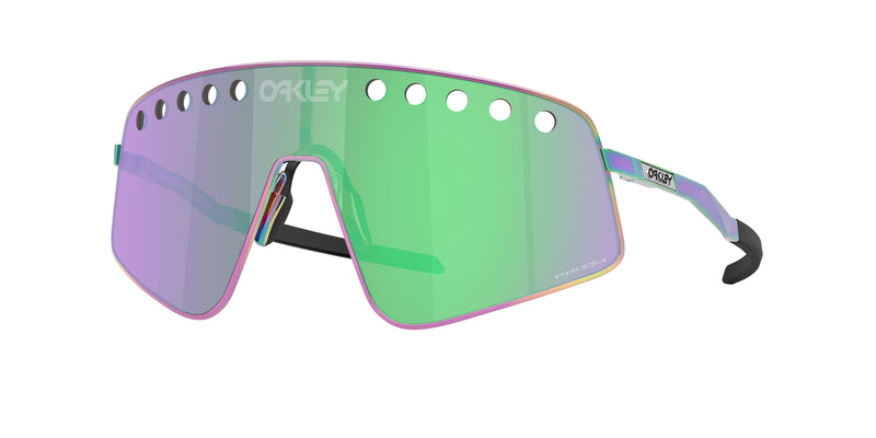 Koop de Oakley Sutro Ti Sweep Polished Oil Slick Prizm Road Jade snel en veilig online of in de winkel bij Revert 95.