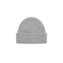 Obey Future Beanie Heather Grey – grijze gebreide beanie met Future-logo patch op de omslag