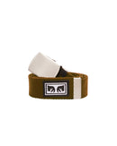 Obey Big Boy Web Belt Brown Sugar