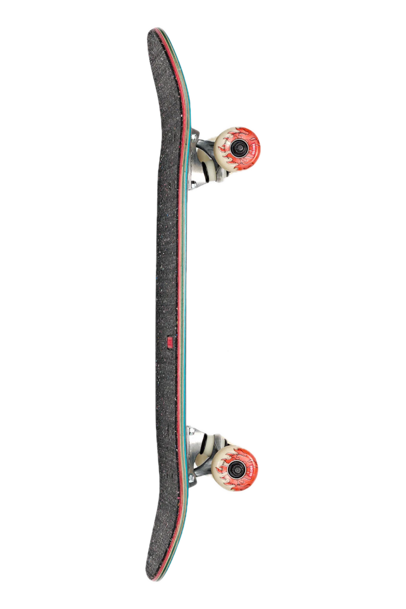 Globe Kids Softie Micro Black In Flames – compleet mini-skateboard voor kinderen met Black In Flames-graphic, Tensor trucks en Softie wielen