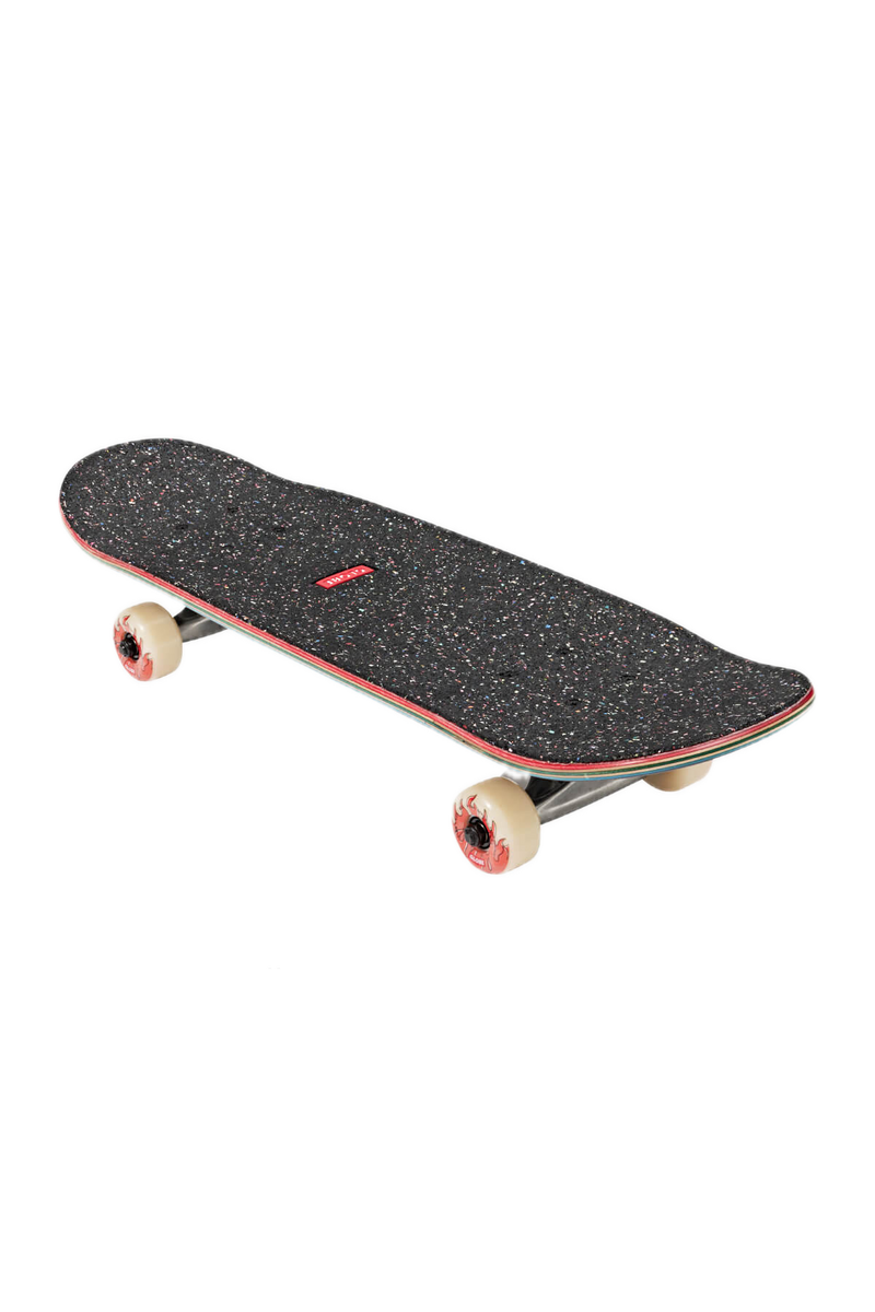 Globe Kids Softie Micro Black In Flames – compleet mini-skateboard voor kinderen met Black In Flames-graphic, Tensor trucks en Softie wielen