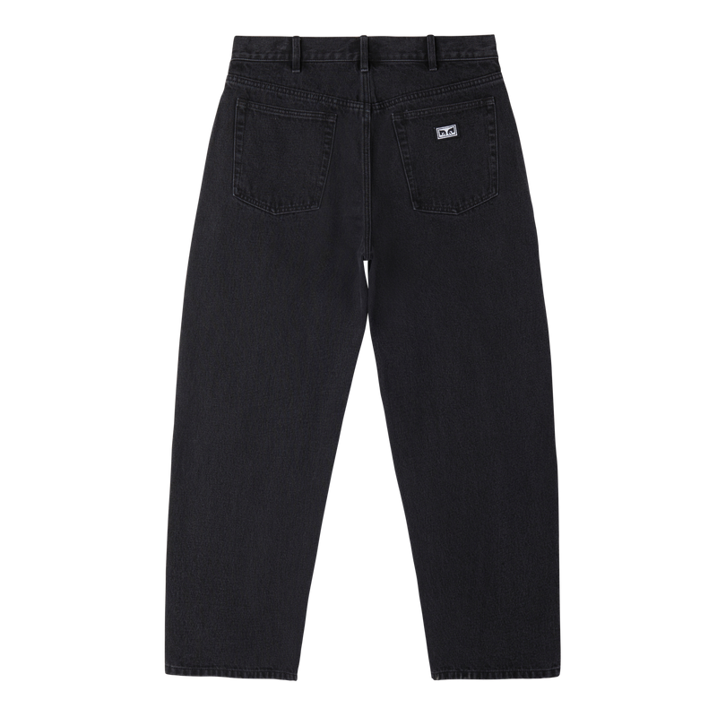 Koop de Obey Bigwig baggy denim Faded black veilig en snel bij Revert 95 online of kom hem passen in de winkel in Haarlem.