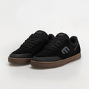 Zwarte Etnies Marana Black Charcoal Gum skate shoe met duurzame toe cap
