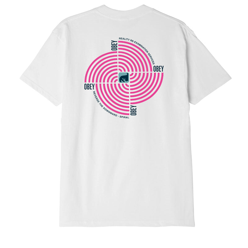 Obey downward spiral T-shirt