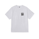 Obey In A Different Place Classic Tee – wit katoenen T-shirt met In A Different Place graphic op borst en rug