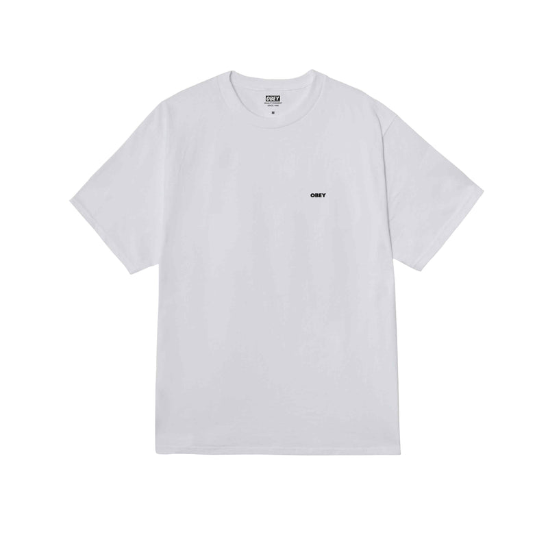Koop de Obey world in flames classic tee veilig en snel bij Revert 95 online of kom hem checken in de winkel in Haarlem.