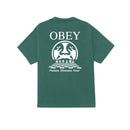 Obey Precision Pigment Heavyweight Classic Tee – heavyweight T-shirt met pigment-dye finish en Precision graphic