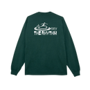 Obey The Rhythm Heavyweight Classic Longsleeve Tee – longsleeve T-shirt van zwaar katoen met The Rhythm graphic