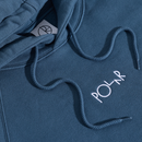 Polar Skate Co Default Hoodie Space Blue – hoodie van zware katoenmix met geborduurd Polar-logo op de borst in Space Blue kleur.
