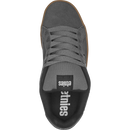 Donkergrijze Etnies Fader Dark Grey Black skate shoe met chunky 2000’s look.
