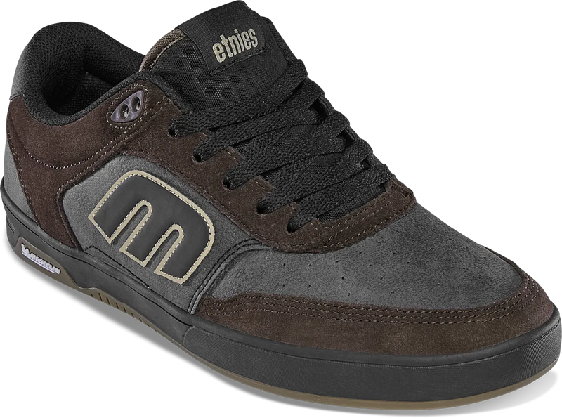 Etnies Serin Michelin Brown Black – bruine en zwarte skateschoen met Michelin-zool en suède bovenwerk