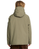 Volcom Stoke Stone II 10K Jacket Wintermoss – waterdicht winterjack in Wintermoss groen met capuchon, voering en subtiele Volcom-branding