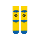 Stance x Marvel Wolverine Crew Yellow – crew sokken in gele Wolverine-stijl met graphic details en Stance branding
