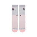 Stance Jigglypuff Crew Pink – roze Pokémon-sokken met Jigglypuff-graphic, medium cushioning en versterkte hiel en teen