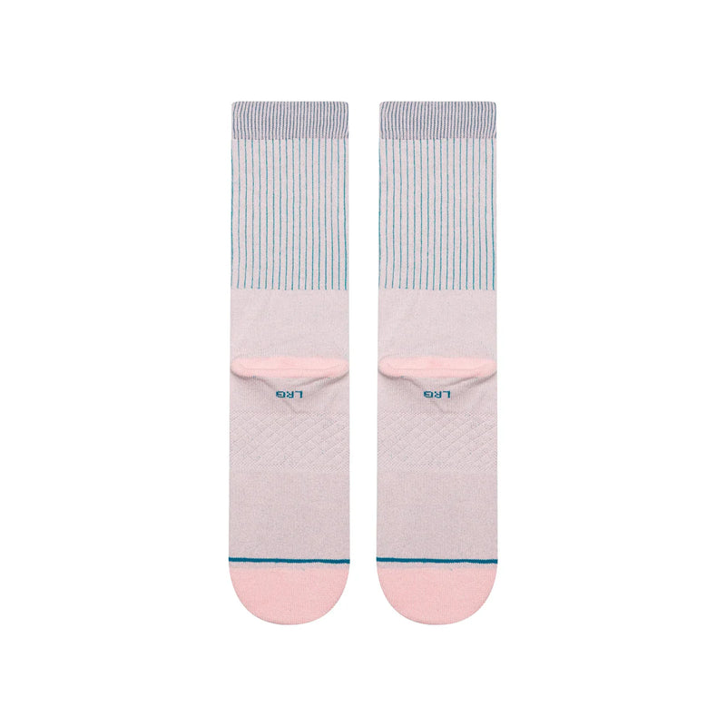 Stance Jigglypuff Crew Pink – roze Pokémon-sokken met Jigglypuff-graphic, medium cushioning en versterkte hiel en teen