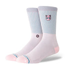 Stance Jigglypuff Crew Pink – roze Pokémon-sokken met Jigglypuff-graphic, medium cushioning en versterkte hiel en teen