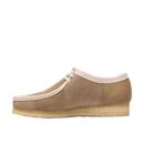 Clarks Originals Wallabee Maple Stripe suède schoen in maple kleur met crêpezool en stripe detail