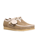 Clarks Originals Wallabee Maple Stripe suède schoen in maple kleur met crêpezool en stripe detail
