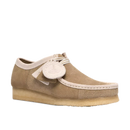 Clarks Originals Wallabee Maple Stripe suède schoen in maple kleur met crêpezool en stripe detail