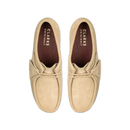 Clarks Originals Wallabee Maple Suede Womens suède schoen in maple kleur met natuurlijke crêpezool